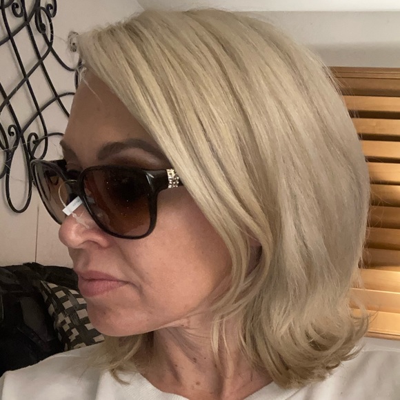 Nwt, Authentic Tiffany & Co. 8160/3B Elegant Pearl Brown Marbled Sunglasses - Picture 3 of 16